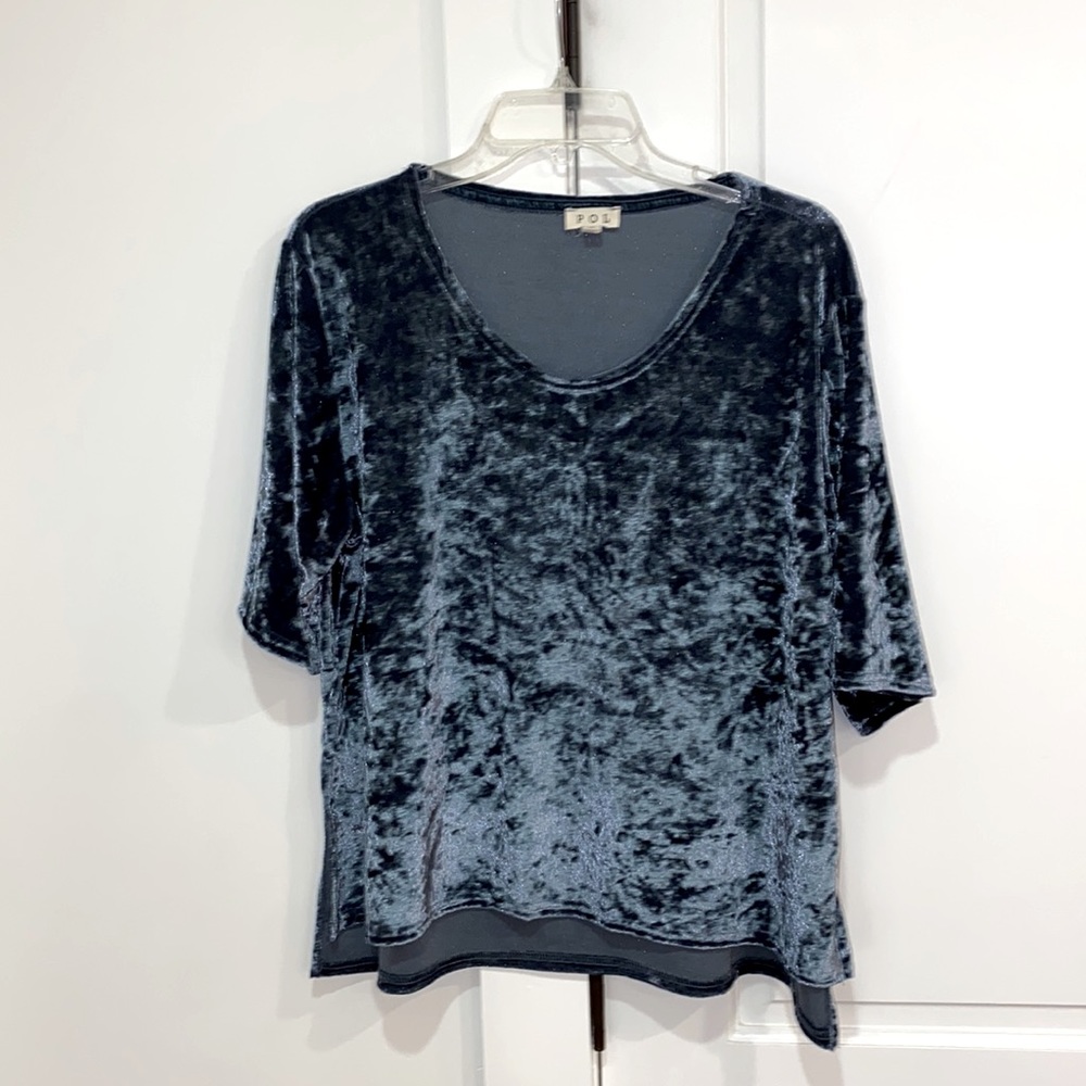 Crushed Velvet Top